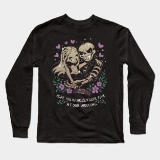 Skull love, Skull wedding, Skull Lover T-shirt 12 Long Sleeve T-Shirt